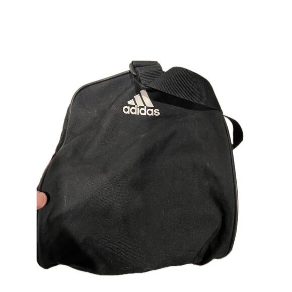 Adidas Defender Small 16"x10"x8" Black Duffel Gym Bag - Picture 5 of 6